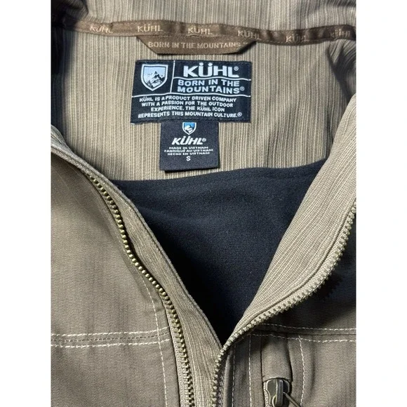 Heavy-Duty Combed Canvas Exterior Utility Workwear  KUHL Burr Jacket Mens Small - Picture 3 of 11